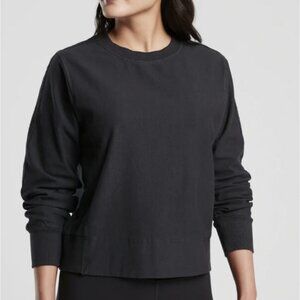 Athleta Farallon Garment Dye Sweatshirt Size Medium